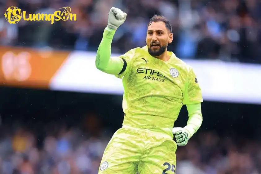 Donnarumma đã trận mở màn tốt trong màu áo Man City. Ảnh: Donnarumma Donnarumma đã trận mở màn tốt trong màu áo Man City