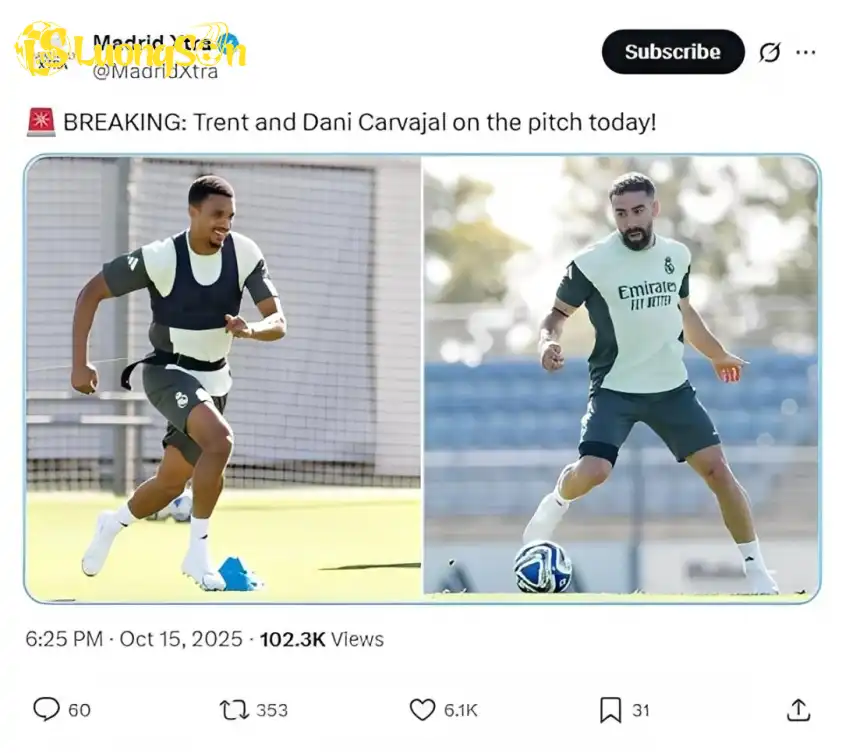 Arnold và Carvajal đã sẵn sàng tái xuất sân cỏ.